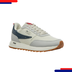 Tenis Fila Retro F01l00204 Prata Bco