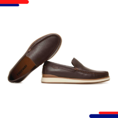 Mocassim Freeway Sem Cadarco Luca02-4072 Brown - loja online