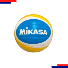 Bola Volei Mikasa Praia Br543 Branco Amarelo - comprar online