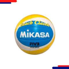 Bola Volei Mikasa Praia Br543 Branco Amarelo