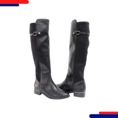 Bota Bebece Cano Longo T1834-220 Preto - Mercadão da moda