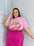 T-shirts barbie rosa PLUS SIZE