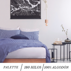 PALETTE LINES KING SIZE (AZUL)