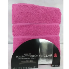 Juego De Toallon+toalla Seclar 550grs Calidad Extra - tienda online