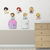 pendurador mdf fábrica decora princesas