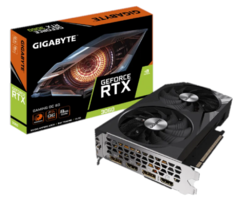 Placa de Video Gigabyte GeForce RTX 3060 Gaming OC 8G Ddr6