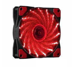 Fan Cooler Netmak 12 cm Leds Rojo NM-12025R