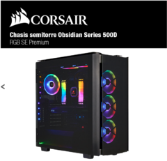 Gabinete Corsair Obsidian Series 500D RGB SE Premium - comprar online