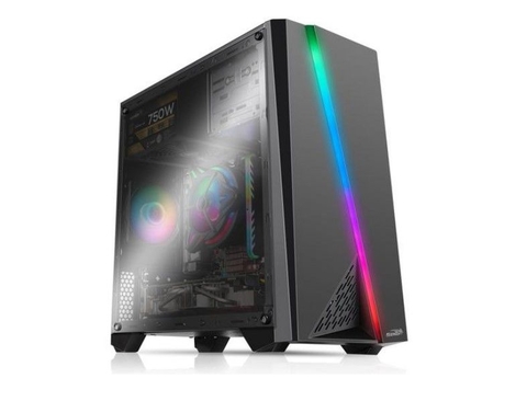 Gabinete Gamer Sentey FS10 Con Panel Acrilico Transparente