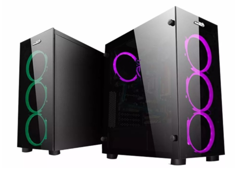 Gabinete Gamer Sentey K20 Extreme Glass X4 Coolers Rgb