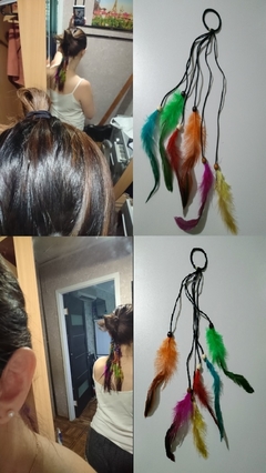 Acessório Feminino com Penas para prender no Cabelo para Crianças ou Adultos. Por favor Cliente fecha na Descrição do Produto o Prazo de Entrega na internet