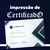 ￼Impressão de Certificado ou Diploma A4 - comprar online