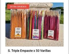 SAHUMERIO TRIPLE EMPASTE X50 ILUMINARTE - comprar online