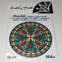 Stickers plenos Mandala 10 cm