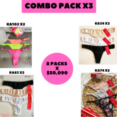 COMBO PACK3 KAURY - comprar online