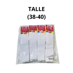 MD372-PACK X12 unidades (DOCENA) Pesail media colegial blanca