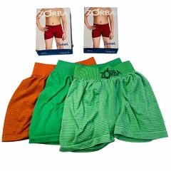 BX435-PACK X12 unidades (DOCENA) BOXER ZORBA NIÑOS P-G-