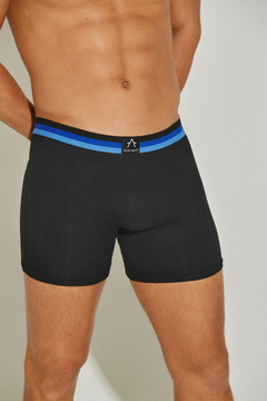 AC5087-Boxer algodón & lycra liso. - comprar online