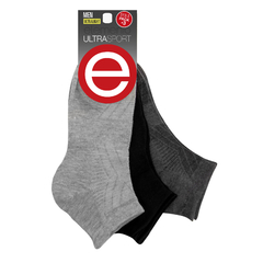 EL513P3-PACK X12 unidades (DOCENA), ULTRALIGHT Pack x 3 Soquete Plain Extra Liviano con Mesh.