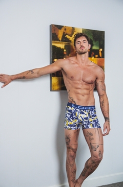 LM936-BOXER DE ALG.LYCRA ESTAMPADO ESCOCIA. - comprar online