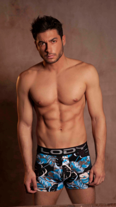 LM868-Boxer de alg. lycra estampado - comprar online