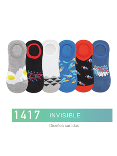 FL1417-PACK X12 unidades (DOCENA), HOMBRE/ Invisible Diseños Surtidos