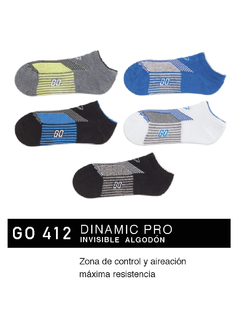 FLGO412-PACK X12 unidades (DOCENA), DINAMIC PRO: Invisible algodón zona de control y aireacion maxima resistencia