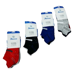 MD808-PACK X12 unidades (DOCENA) SOQUETE DE HOMBRE CON ANTIDESLIZANTE - comprar online