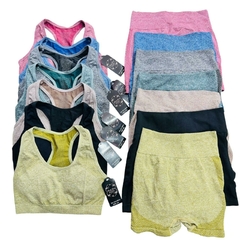 DE45516-PACK X12 unidades (DOCENA) CONJUNTO DEPORTIVO CON SHORT DE MORLEY