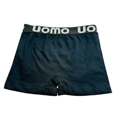 BX821-PACK X12 unidades (DOCENA) BOXER UOMO LISO DE NENE DE ALGODÓN Y LYCRA - lenceriamarina