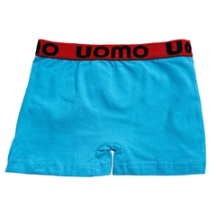 BX820-PACK X12 unidades (DOCENA) BOXER UOMO DE NENE ESTAMPADO DE ALGODÓN Y LYCRA - lenceriamarina