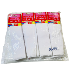 MD372-PACK X12 unidades (DOCENA) Pesail media colegial blanca - comprar online