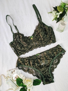 Conjunto Renda Elegance - Afrodite Lingeries