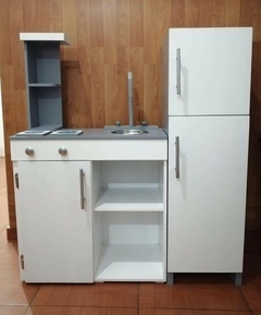 Cocinita y Refrigerador tipo Montessori