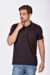 Camisa Polo Piquet c/ Bolso - Preto