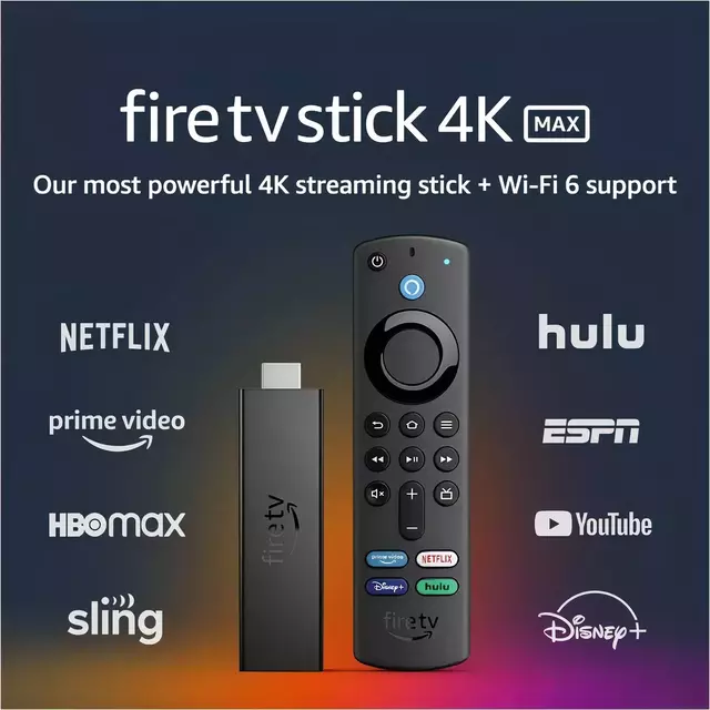 Amazon Fire TV Stick 4K Max WIFI 6 8GB 2GB RAM