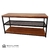 Rack Tv Mesa Industrial Madera Hierro - comprar online