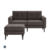 Sillón 2 Plazas Modelo Solfer - comprar online