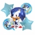 Set de globos Sonic