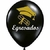 Globos de egresados latex- fondo negro - comprar online