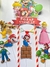 Set pancarta + topperes Mario Bross