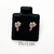 Aretes Cactus plata .925