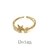 Anillo estrellas destellos zirconia acero inoxidable - comprar en línea