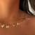 Choker mariposas