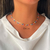 Choker gotas colores - comprar en línea