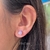 Aretes gotas acero