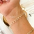 Pulsera cristal colgante