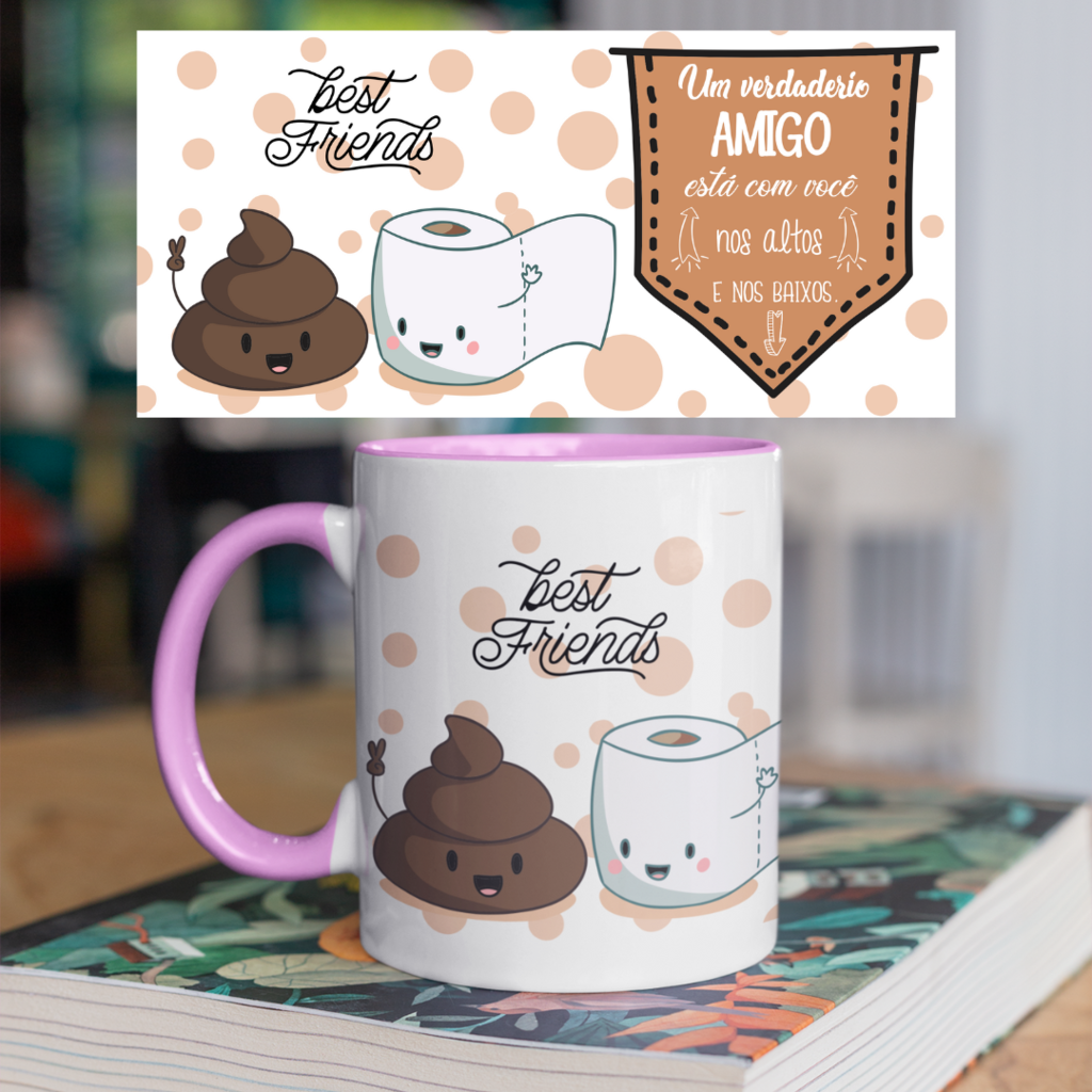 Caneca Best Friend Forever -  - Canecas personalizadas em