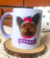 Caneca Ilustração Pet - Personalizada - Tesoura Multicor