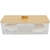 FRASCO ORGANIZADOR BAÑO RECTANGULAR C/ 3 DIVISIONES - comprar online